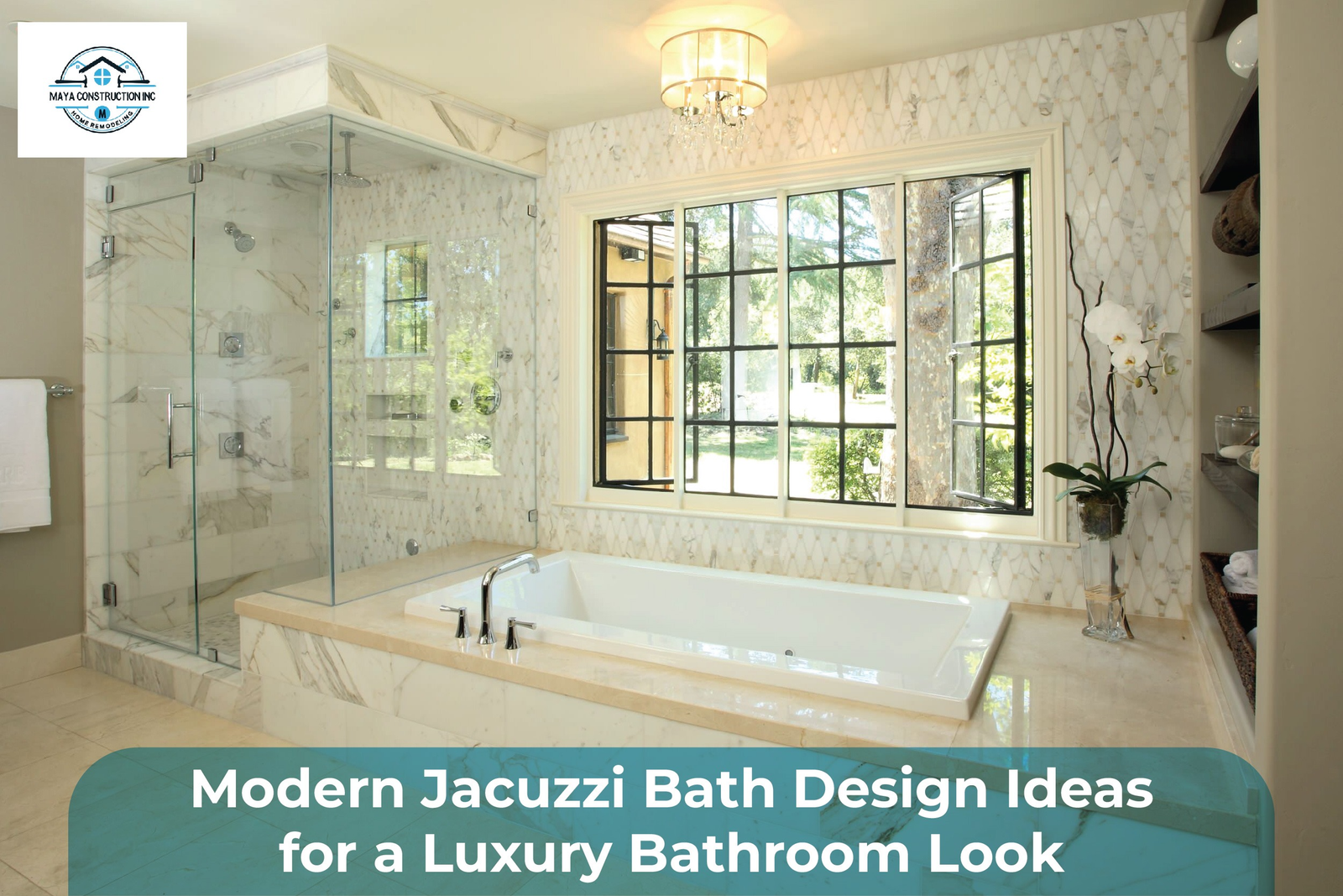 Modern Jacuzzi Bath Design Ideas for a Luxury Bathroom Look