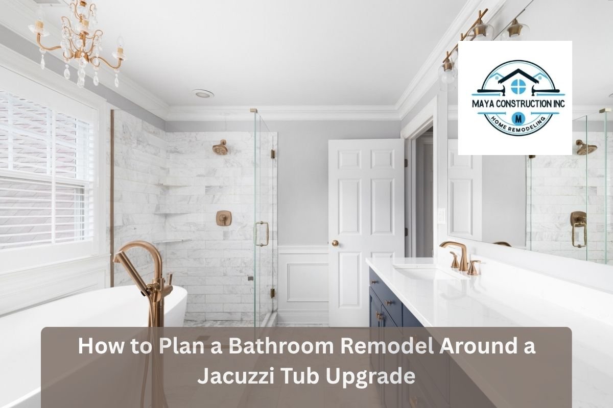 How to Plan a Bathroom Remodel Around a Jacuzzi Tub Upgrade