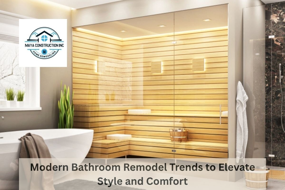 Modern Bathroom Remodel Trends to Elevate Style and Comfort